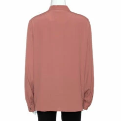 N21 N°21 Pink Silk Blend Embellished Frill Shirt M Women Tops 4 N21 N°21 Pink Silk Blend Embellished Frill Shirt M Women Tops -N21shop luxury women n21 new clothes p335454 001