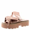 N21 X Kartell Beige PVC Knot Platform Slides Size 36 Women Sandals 1 N21 X Kartell Beige PVC Knot Platform Slides Size 36 Women Sandals -N21shop luxury women n21 new shoes p196931 007