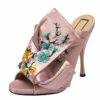 N21 N°21 Floral Embroidered Satin Knot Mules Size 40 Women Sandals 2 N21 N°21 Floral Embroidered Satin Knot Mules Size 40 Women Sandals -N21shop luxury women n21 new shoes p446903 004