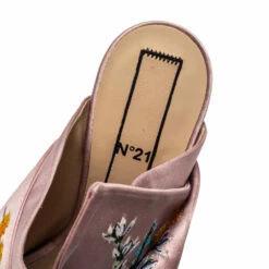 N21 N°21 Floral Embroidered Satin Knot Mules Size 40 Women Sandals 8 N21 N°21 Floral Embroidered Satin Knot Mules Size 40 Women Sandals -N21shop luxury women n21 new shoes p446903 005