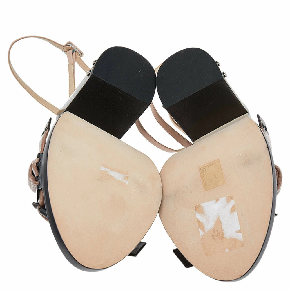 N21 Pink Velvet Crystal Embellished Heel Ankle Strappy Sandals Size 41 Women N21 Pink Velvet Crystal Embellished Heel Ankle Strappy Sandals Size 41 Women -N21shop luxury women n21 new shoes p496567 009