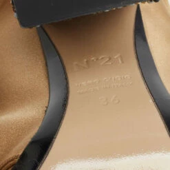 N21 Nº21 Brown Satin Crystal Embellished Pleated Bow Ankle Strap Sandals Size 36 Women 10 N21 Nº21 Brown Satin Crystal Embellished Pleated Bow Ankle Strap Sandals Size 36 Women -N21shop luxury women n21 new shoes p622637 009