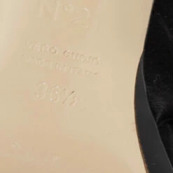 N21 Nº21 Black Satin Raso Knot Peep-Toe Mules Size 36.5 Women Sandals 9 N21 Nº21 Black Satin Raso Knot Peep-Toe Mules Size 36.5 Women Sandals -N21shop luxury women n21 new shoes p684059 003