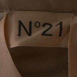 N21 Champagne Satin Pleated Maxi Skirt M Women Skirts 6 N21 Champagne Satin Pleated Maxi Skirt M Women Skirts -N21shop luxury women n21 used clothes p276556 003