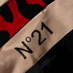 N21 Red Silk Blend Animal Print Midi Skirt S Women Skirts 6 N21 Red Silk Blend Animal Print Midi Skirt S Women Skirts -N21shop luxury women n21 used clothes p357963 005