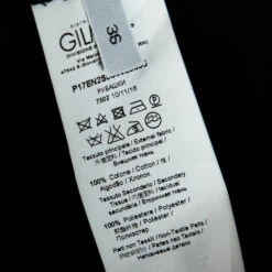 N21 Black Cotton Grid Lace Paneled Feather Trim Shirt XS Women Tops 7 N21 Black Cotton Grid Lace Paneled Feather Trim Shirt XS Women Tops -N21shop luxury women n21 used clothes p358506 004