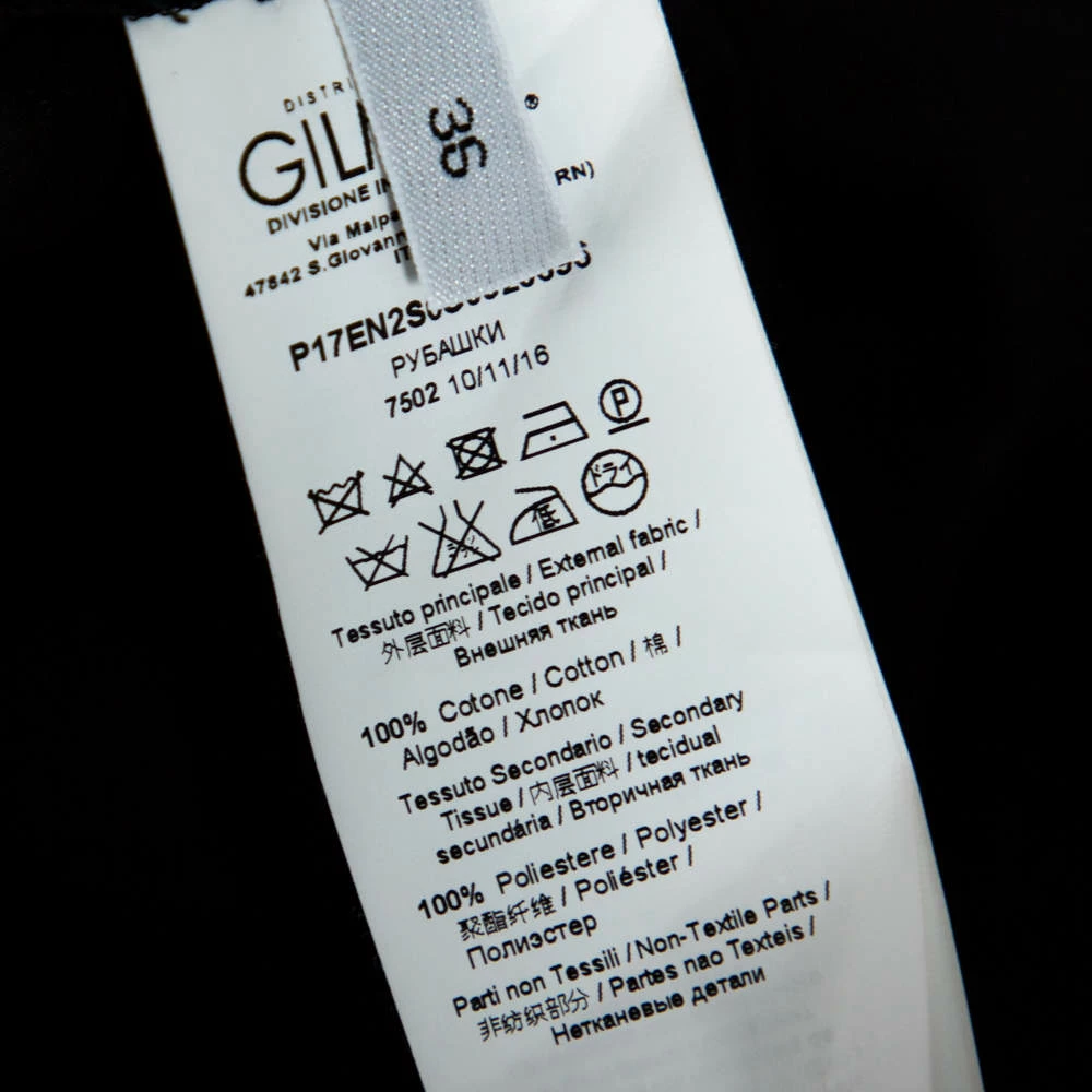 N21 Black Cotton Grid Lace Paneled Feather Trim Shirt XS Women Tops N21 Black Cotton Grid Lace Paneled Feather Trim Shirt XS Women Tops -N21shop luxury women n21 used clothes p358506 004