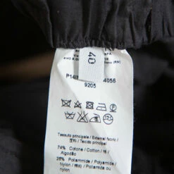 N21 Black Lace Elastic Waist Detail Tapered Leg Trousers S Women 8 N21 Black Lace Elastic Waist Detail Tapered Leg Trousers S Women -N21shop luxury women n21 used clothes p402078 004