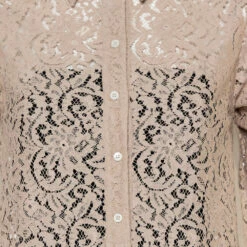 N21 Beige & Yellow Paneled Lace Pleated Detail Button Tunic S Women Tops 5 N21 Beige & Yellow Paneled Lace Pleated Detail Button Tunic S Women Tops -N21shop luxury women n21 used clothes p460476 004