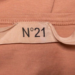 N21 Nº21 Pink Cotton Metallic Logo Printed T-Shirt L Women Tops 6 N21 Nº21 Pink Cotton Metallic Logo Printed T-Shirt L Women Tops -N21shop luxury women n21 used clothes p465835 002