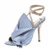 N21 N 21 Blue/White Stripe Knotted Satin Gingham Ankle Wrap Peep Toe Sandals 37 Women 2 N21 N 21 Blue/White Stripe Knotted Satin Gingham Ankle Wrap Peep Toe Sandals 37 Women -N21shop luxury women n21 used shoes p135892 0001