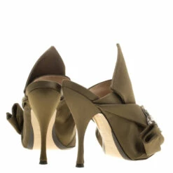 N21 N 21 Khakee Satin Crystal Star Embellished Peep Toe Mules Size 38 Women Sandals 6 N21 N 21 Khakee Satin Crystal Star Embellished Peep Toe Mules Size 38 Women Sandals -N21shop luxury women n21 used shoes p141773 0005