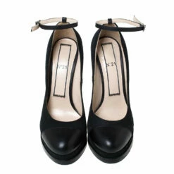 N21 Black/Purple Suede And Leather Block Heel Ankle Strap Sandals Size 38.5 Women Pumps 4 N21 Black/Purple Suede And Leather Block Heel Ankle Strap Sandals Size 38.5 Women Pumps -N21shop luxury women n21 used shoes p292252 004