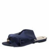 N21 N°21 Blue Satin Knot Flat Mules Size 41 Women Flats 2 N21 N°21 Blue Satin Knot Flat Mules Size 41 Women Flats -N21shop luxury women n21 used shoes p303623 007