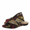 N21 Multicolor Embroidered Fabric Knot Flat Slides Size 36 Women Flats 2 N21 Multicolor Embroidered Fabric Knot Flat Slides Size 36 Women Flats -N21shop luxury women n21 used shoes p366278 006