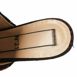 N21 Multicolor Embroidered Fabric Knot Flat Slides Size 36 Women Flats 8 N21 Multicolor Embroidered Fabric Knot Flat Slides Size 36 Women Flats -N21shop luxury women n21 used shoes p366278 007