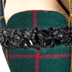 N21 Green Check Fabric Mary Jane Pumps Size 38.5 Women 10 N21 Green Check Fabric Mary Jane Pumps Size 38.5 Women -N21shop luxury women n21 used shoes p376105 012