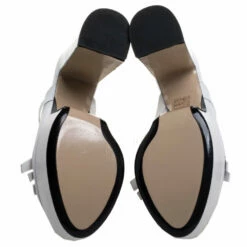 N21 White Leather Fringed Platform Mule Sandals Size 38.5 Women 7 N21 White Leather Fringed Platform Mule Sandals Size 38.5 Women -N21shop luxury women n21 used shoes p389659 008