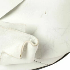 N21 White Leather Ronny Pleated Mules Size 40 Women Sandals 8 N21 White Leather Ronny Pleated Mules Size 40 Women Sandals -N21shop luxury women n21 used shoes p405100 011
