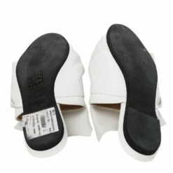N21 Nº21 White Leather Knot Flat Slides Size 37 Women Flats 7 N21 Nº21 White Leather Knot Flat Slides Size 37 Women Flats -N21shop luxury women n21 used shoes p479760 001