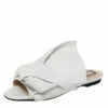 N21 Nº21 White Leather Knot Flat Slides Size 37 Women Flats 1 N21 Nº21 White Leather Knot Flat Slides Size 37 Women Flats -N21shop luxury women n21 used shoes p479760 005