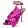 N21 Pink Satin Raso Knot Ankle Wrap Sandals Size 37 Women 1 N21 Pink Satin Raso Knot Ankle Wrap Sandals Size 37 Women -N21shop luxury women n21 used shoes p498541 007
