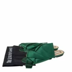 N21 N°21 Green Satin Knot Mule Slide Sandals Size 40 Women 9 N21 N°21 Green Satin Knot Mule Slide Sandals Size 40 Women -N21shop luxury women n21 used shoes p509204 1633937555 009
