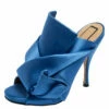 N21 Blue Satin Ronny Mule Sandals Size 36 Women 1 N21 Blue Satin Ronny Mule Sandals Size 36 Women -N21shop luxury women n21 used shoes p542429 005