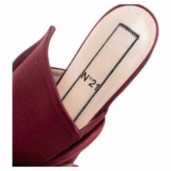 N21 Nº21 Burgundy Satin Knot Flat Slides Size 36 Women Flats 8 N21 Nº21 Burgundy Satin Knot Flat Slides Size 36 Women Flats -N21shop luxury women n21 used shoes p564785 001