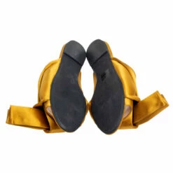 N21 Nº21 Mustard Yellow Satin Knot Flat Mules Size 37 Women Sandals 7 N21 Nº21 Mustard Yellow Satin Knot Flat Mules Size 37 Women Sandals -N21shop luxury women n21 used shoes p573364 008