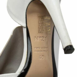 N21 N°21 White Leather Tundra Knotted Pointed Toe D'orsay Pumps Size 40 Women 9 N21 N°21 White Leather Tundra Knotted Pointed Toe D'orsay Pumps Size 40 Women -N21shop luxury women n21 used shoes p617633 008