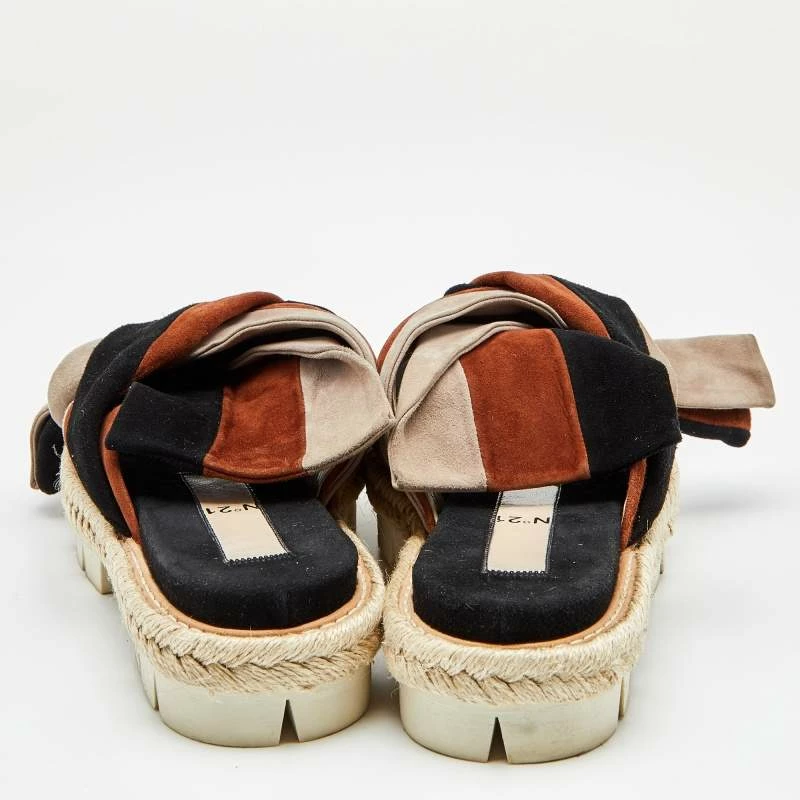 N21 Nº21 Multicolor Suede Open Toe Flat Slides Size 37 Women Flats N21 Nº21 Multicolor Suede Open Toe Flat Slides Size 37 Women Flats -N21shop luxury women n21 used shoes p625950 1650398643 002