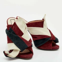 N21 Multicolor Suede Ronny Pleated Mules Size 39 Women Sandals 5 N21 Multicolor Suede Ronny Pleated Mules Size 39 Women Sandals -N21shop luxury women n21 used shoes p630562 005