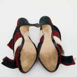 N21 Multicolor Suede Ronny Pleated Mules Size 39 Women Sandals 7 N21 Multicolor Suede Ronny Pleated Mules Size 39 Women Sandals -N21shop luxury women n21 used shoes p630562 008