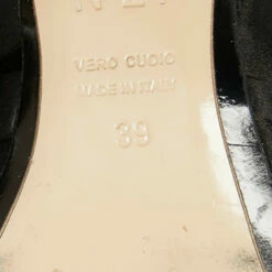 N21 Black Satin Knot Sandals Size 39 Women -N21shop luxury women n21 used shoes p648189 004