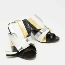 N21 Nº21 Multicolor Python And Leather Knot Mule Size 41 Women Sandals 5 N21 Nº21 Multicolor Python And Leather Knot Mule Size 41 Women Sandals -N21shop luxury women n21 used shoes p649312 006