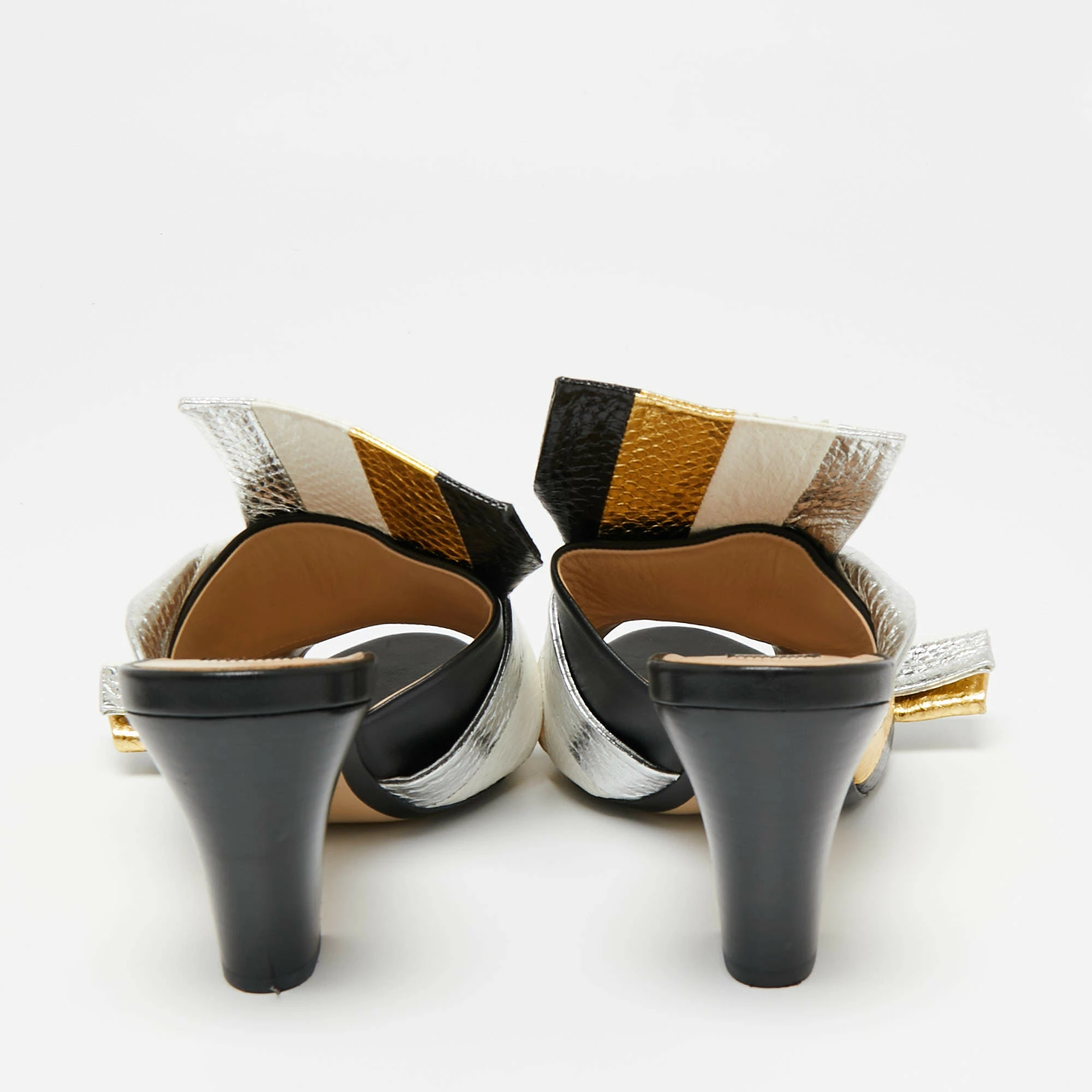 N21 Nº21 Multicolor Python And Leather Knot Mule Size 41 Women Sandals N21 Nº21 Multicolor Python And Leather Knot Mule Size 41 Women Sandals -N21shop luxury women n21 used shoes p649312 007