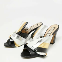 N21 Nº21 Multicolor Python And Leather Knot Mule Size 41 Women Sandals 3 N21 Nº21 Multicolor Python And Leather Knot Mule Size 41 Women Sandals -N21shop luxury women n21 used shoes p649312 009