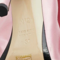 N21 Nº21 Pink Satin Raso Knotted Mules Size 37 Women Sandals 9 N21 Nº21 Pink Satin Raso Knotted Mules Size 37 Women Sandals -N21shop luxury women n21 used shoes p652845 009