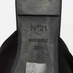 N21 Nº21 Black Satin Knot Flat Mules Size 38.5 Women Flats 9 N21 Nº21 Black Satin Knot Flat Mules Size 38.5 Women Flats -N21shop luxury women n21 used shoes p677010 009