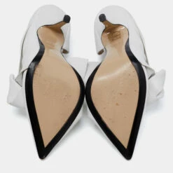 N21 N°21 White Leather Tundra Knotted Pointed-Toe D'orsay Pumps Size 36 Women 7 N21 N°21 White Leather Tundra Knotted Pointed-Toe D'orsay Pumps Size 36 Women -N21shop luxury women n21 used shoes p685592 009