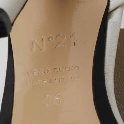 N21 N°21 White Leather Tundra Knotted Pointed-Toe D'orsay Pumps Size 36 Women 9 N21 N°21 White Leather Tundra Knotted Pointed-Toe D'orsay Pumps Size 36 Women -N21shop luxury women n21 used shoes p685592 010