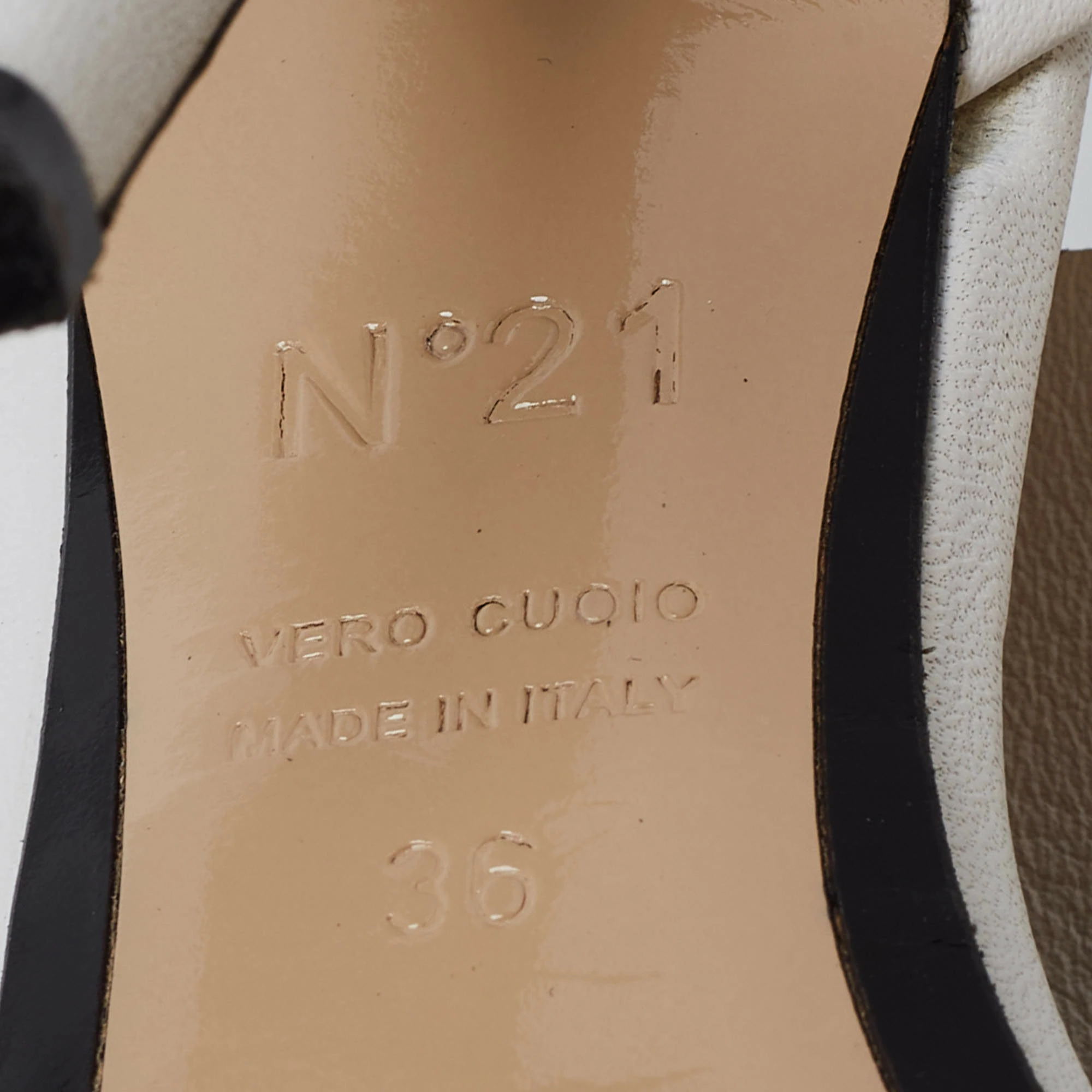 N21 N°21 White Leather Tundra Knotted Pointed-Toe D'orsay Pumps Size 36 Women N21 N°21 White Leather Tundra Knotted Pointed-Toe D'orsay Pumps Size 36 Women -N21shop luxury women n21 used shoes p685592 010