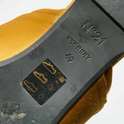 N21 Nº21 Yellow Satin Raso Knot Peep Toe Flat Slide Mules Size 40 Women Sandals 9 N21 Nº21 Yellow Satin Raso Knot Peep Toe Flat Slide Mules Size 40 Women Sandals -N21shop luxury women n21 used shoes p685927 007